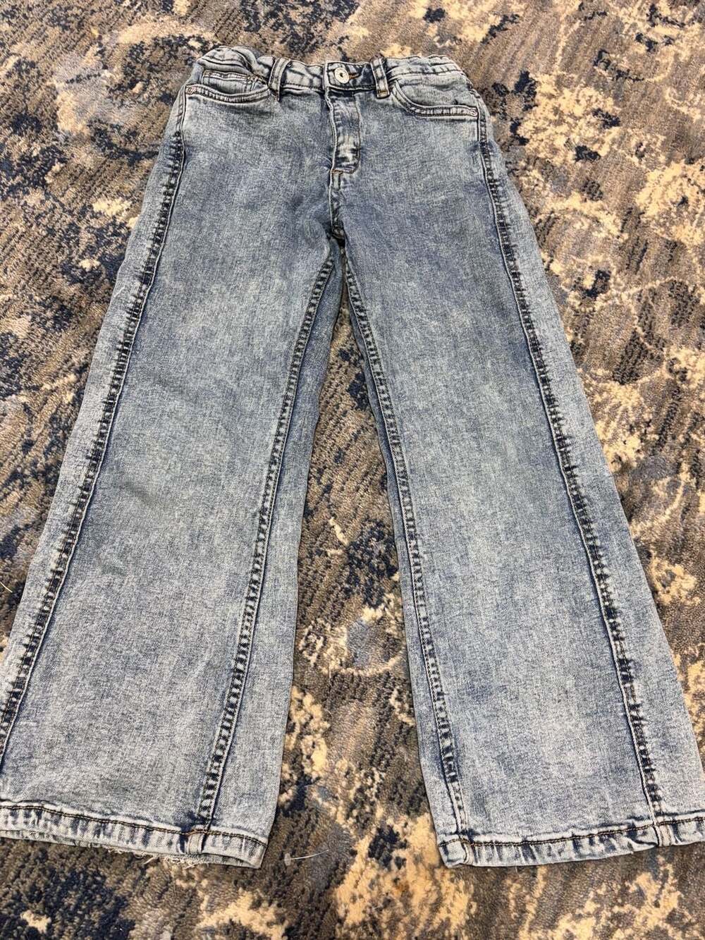 Madden Girl Jeans Size 8 Acid Wash Wide Leg